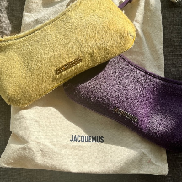 Le Raphia collection - Le Bisou pony hair shoulder bag - Picture 9 of 12